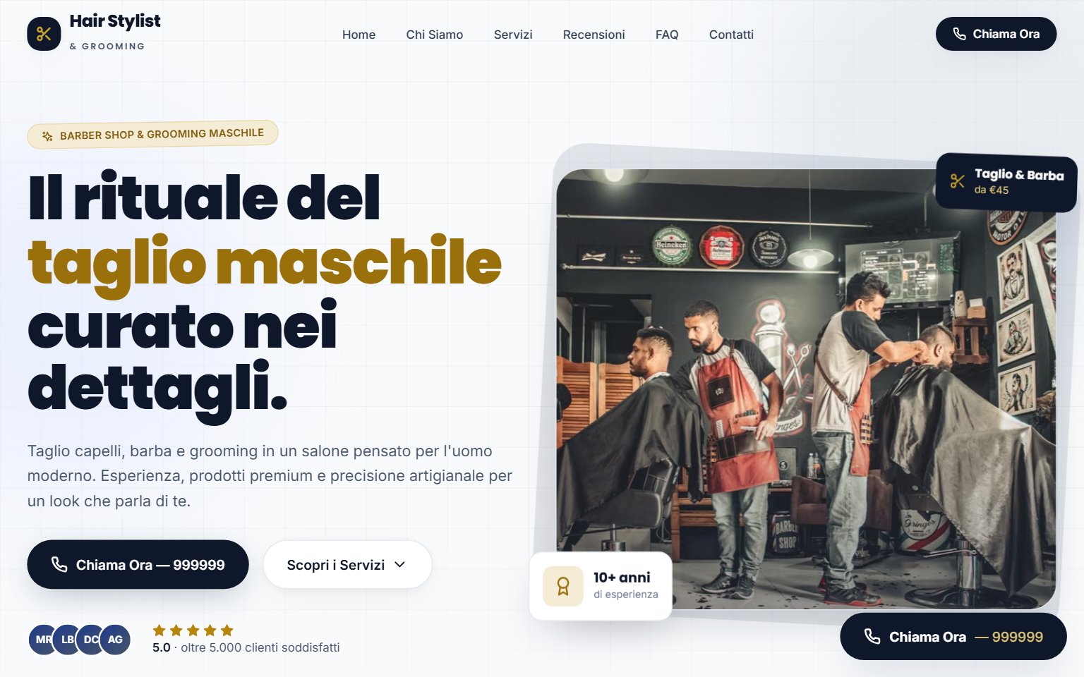 Anteprima sito Hair Stylist Srl
