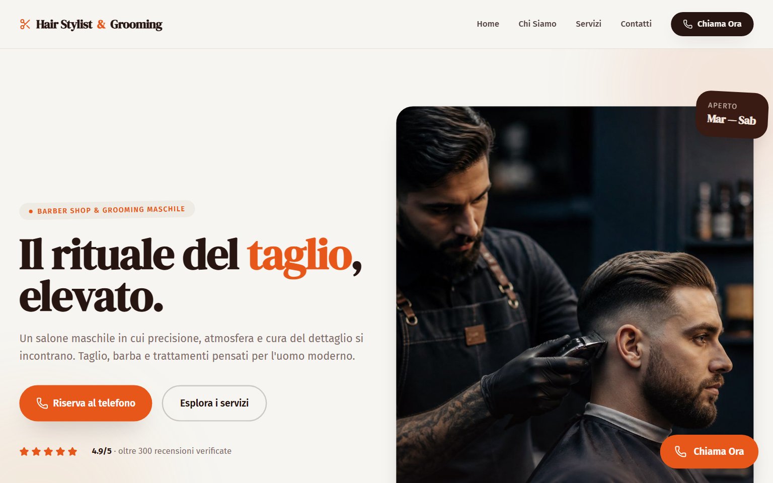 Anteprima sito Hair Stylist Srl