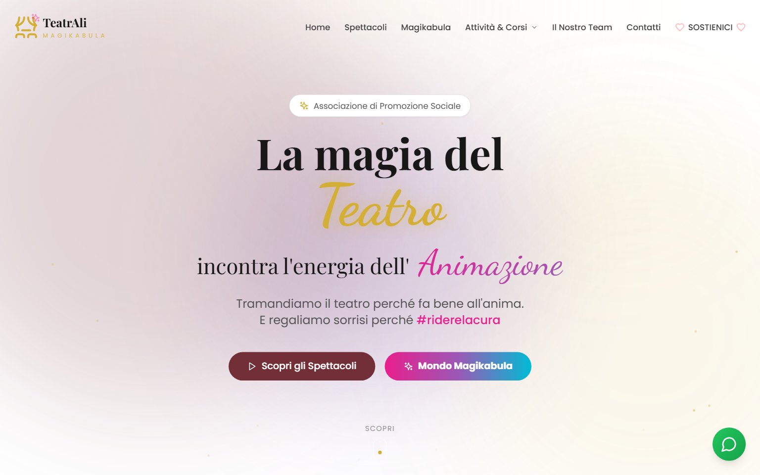 Anteprima sito Teatro srl