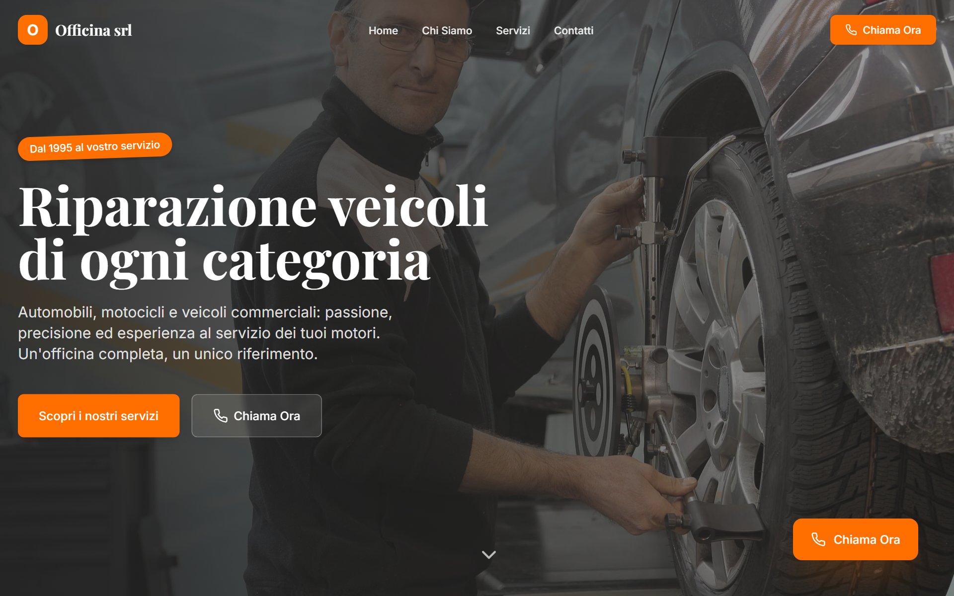 Anteprima sito Officina srl