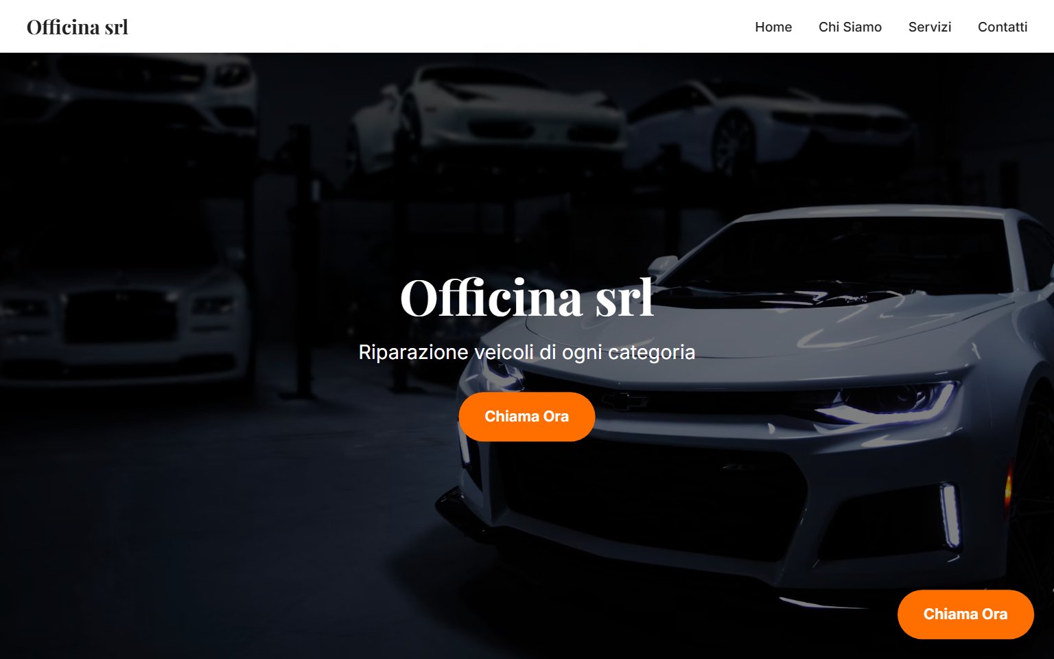 Anteprima sito Officina srl