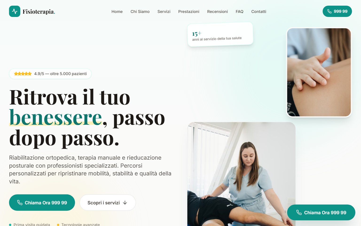 Anteprima sito fisioterapia srl 